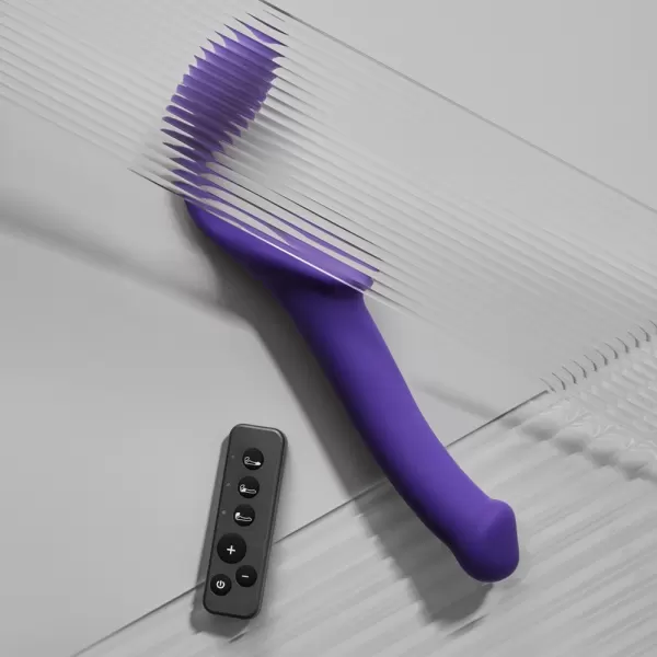 Strap-On-Me Vibrating Strap-On M Purple Strap-on dildo &ndash; nuotrauka 11