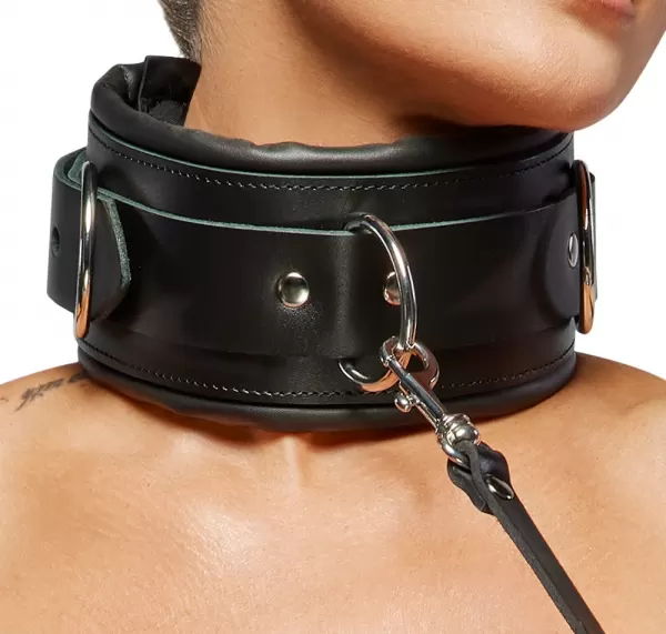 Zado Leather Collar & Leash pančiai, virvė, antrankiai &ndash; nuotrauka 7