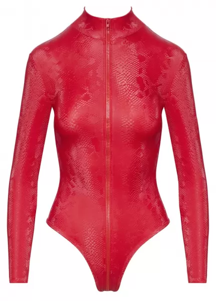 Cottelli party Body Snake red L glaustinukė &ndash; nuotrauka 9