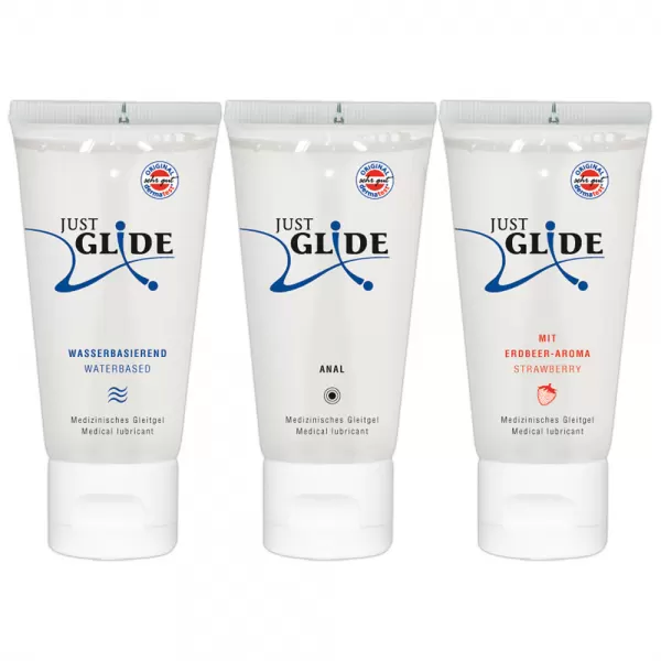 Just Glide 3x50 ml lubrikantų rinkinys &ndash; nuotrauka 2