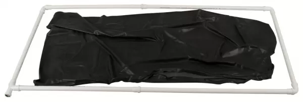 Late X Latex Vacuum Bed Black paklodė seksui &ndash; nuotrauka 3