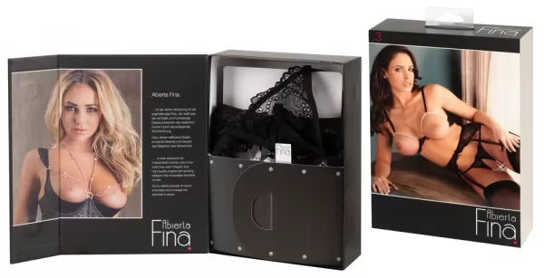 Abierta Fina Bra Set Pearls L Seksuali liemenėlė &ndash; nuotrauka 14