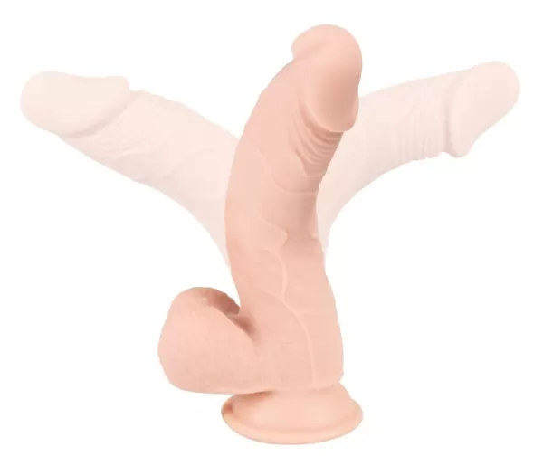 Nature Skin Medium Dildo 24cm realisti&scaron;kas dildo &ndash; nuotrauka 4