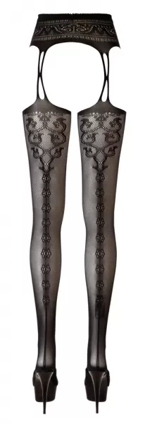 Cottelli legwear Susp. Straps + Stockings L/XL Prisegamos kojinės &ndash; nuotrauka 6