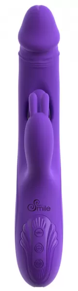Sweet Smile Smile Rabbit Vibe w G-Spot/Ana vibratorius ki&scaron;kutis &ndash; nuotrauka 6