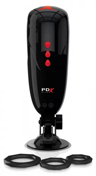 Pipedream Extreme Elite pee Dirty Talk Starter Stroker Vibruojantis masturbatorius &ndash; nuotrauka 3