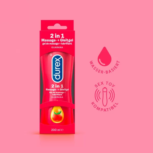 Durex Play 2in1 Mass. Guarana stimuliuojantis lubrikantas &ndash; nuotrauka 3