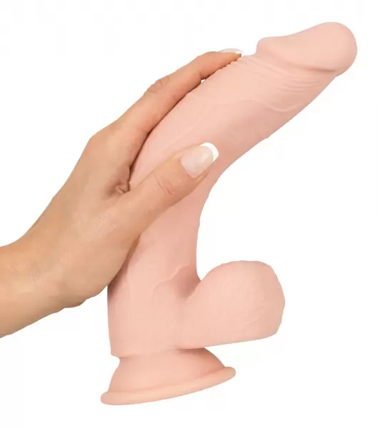 Nature Skin Medium Dildo 24cm realisti&scaron;kas dildo &ndash; nuotrauka 6