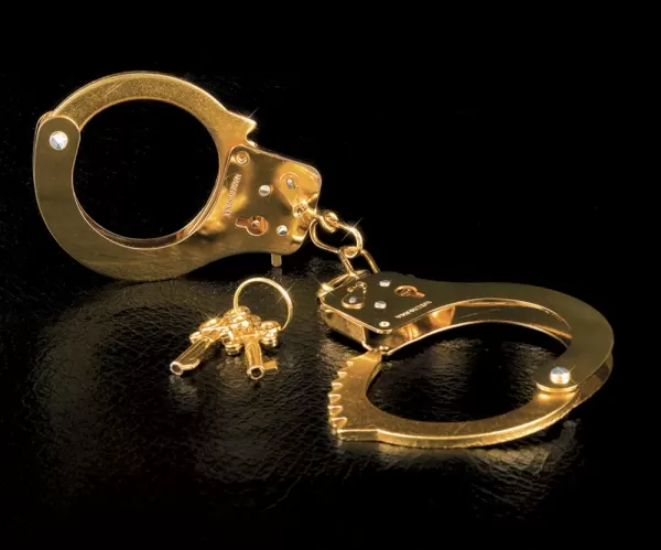 Fetish Fantasy Gold ffs Gold Metal Cuffs Sekso antrankiai porai &ndash; nuotrauka 3