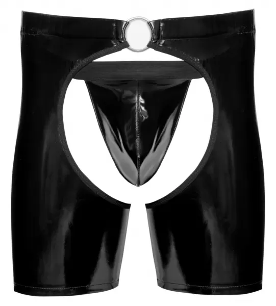 Black Level Men's Vinyl Chaps M vyri&scaron;ka lateksinė apranga &ndash; nuotrauka 7