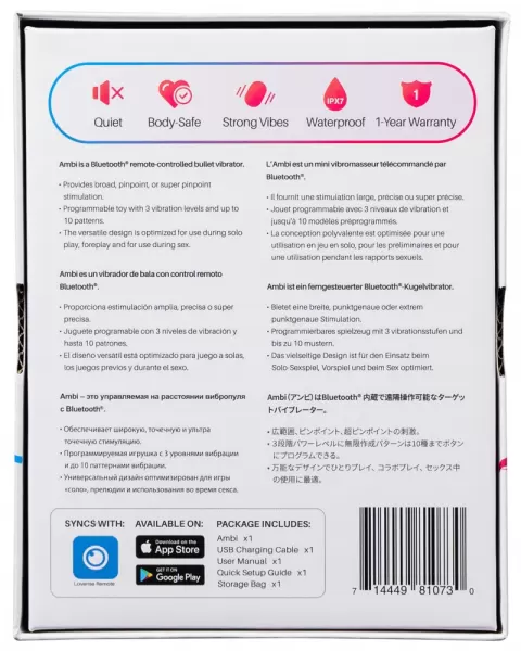Lovense Ambi klitorinis vibratorius &ndash; nuotrauka 7
