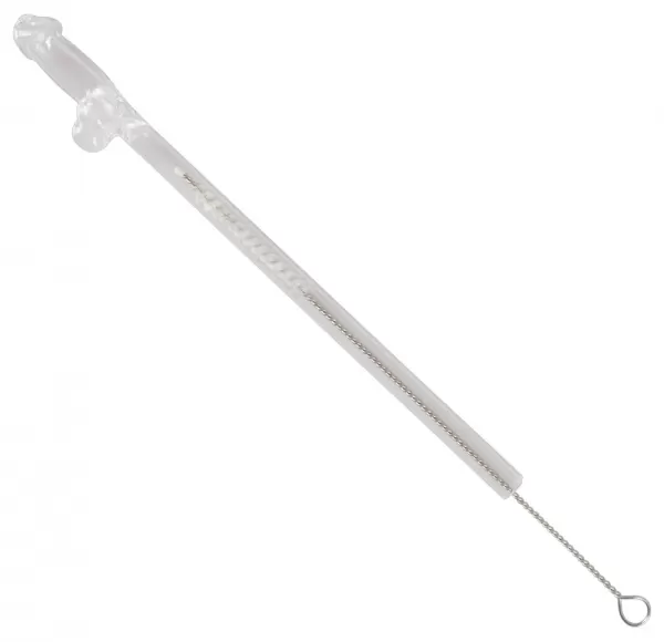 Out of the Blue Glass Drinking Straw Willy x 4 erotinė dovana &ndash; nuotrauka 6