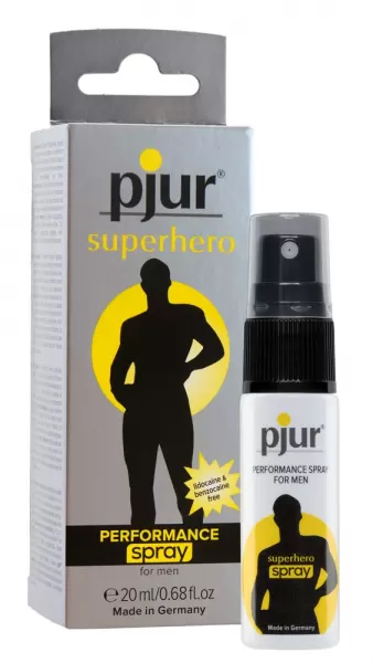 Pjur Superhero 20ml Ejakuliacijos nutolinimo priemonė &ndash; nuotrauka 2