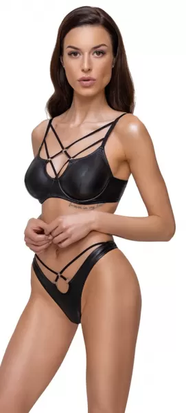 Cottelli lingerie seksualus 2 dalių komplektas Bra Set matte 75B/S &ndash; nuotrauka 3