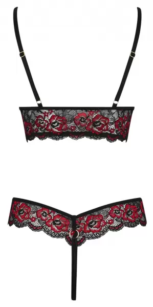 Cottelli lingerie Crotchless Body L/XL glaustinukė &ndash; nuotrauka 6