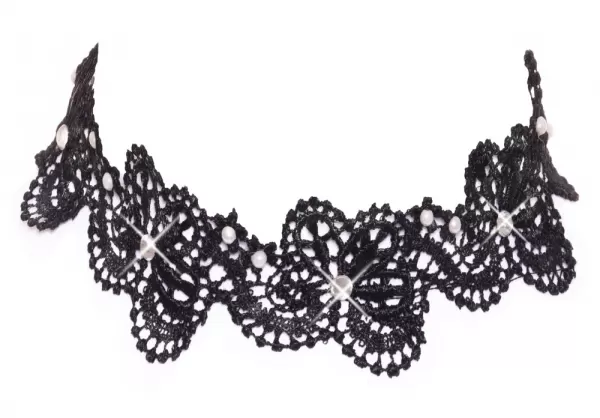 Cottelli accessoires Choker black S-L Seksuali juvelyrika &ndash; nuotrauka 4