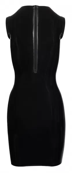 Late X Latex Dress black S Seksuali lateksinė apranga &ndash; nuotrauka 7