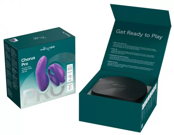 We-Vibe Chorus Pro Cosmic Purp vibratorius poroms &ndash; nuotrauka 18