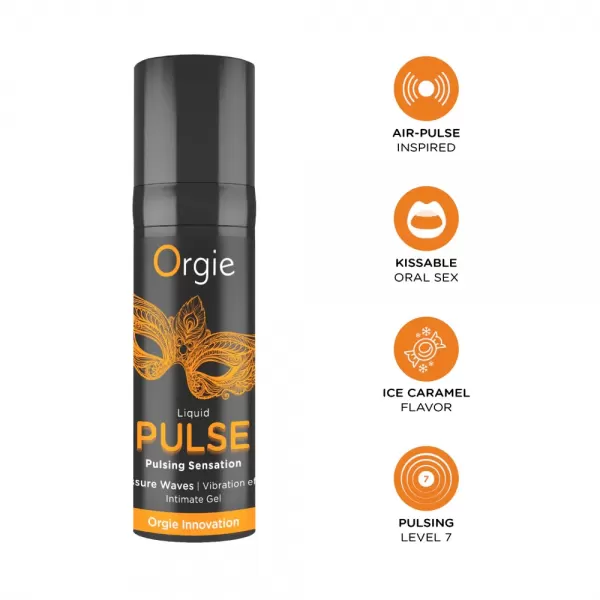 Orgie Liquid Pulse 15ml prekė suaugusiems &ndash; nuotrauka 5