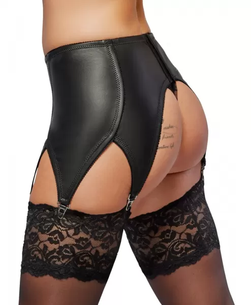 Zado Leath. Susp. Belt L Seksuali lateksinė apranga &ndash; nuotrauka 4