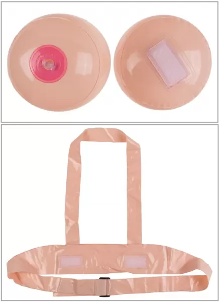 Aufblasbare br&uuml;ste x2 erotinė dovana &ndash; nuotrauka 5