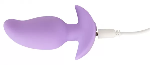 Cuties Vibrating Plug Purple Analinis kai&scaron;tis &ndash; nuotrauka 9
