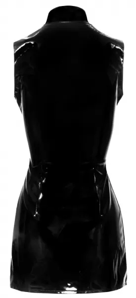 Black Level Vinyl Dress with Zip L Seksuali lateksinė apranga &ndash; nuotrauka 7