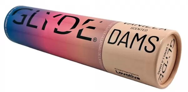 Glyde Dams DentalDam Vanilla 4 kūno priežiūros priemonė &ndash; nuotrauka 2