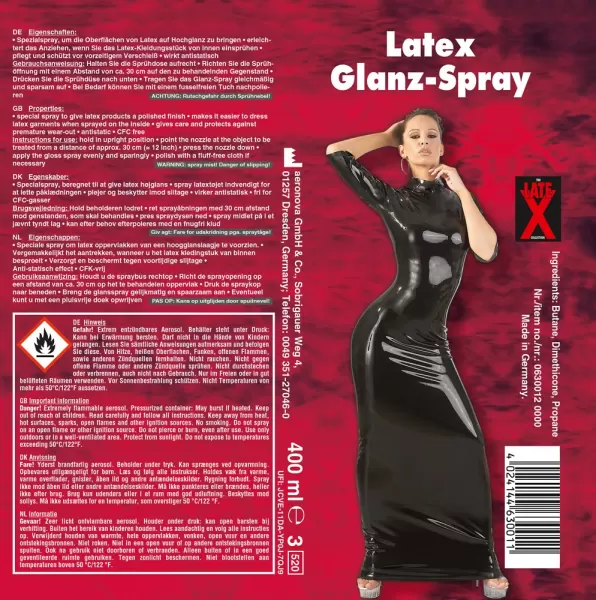 Latex-Brilliance-Spray 400 ml Žaislų valiklis &ndash; nuotrauka 4
