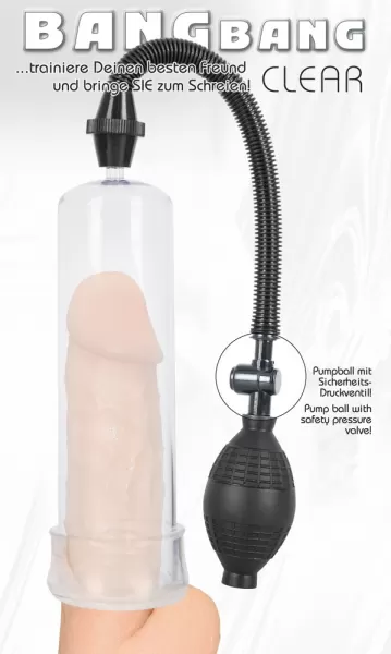 Bang Bang Penis Pump clear penio pompa &ndash; nuotrauka 7