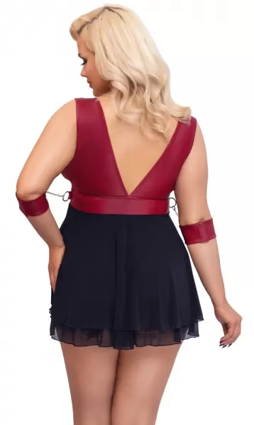 Cottelli bondage Babydoll Bondage 4XL seksualūs naktiniai &ndash; nuotrauka 5