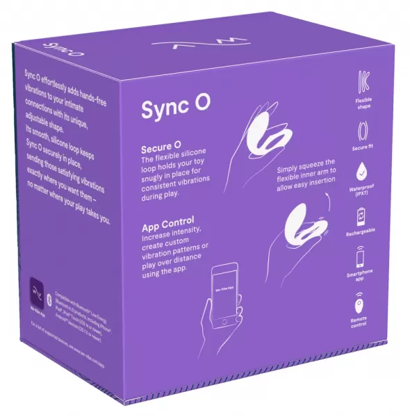 We-Vibe Sync O Bright Purple vibratorius poroms &ndash; nuotrauka 15