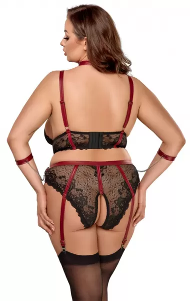Bra Set Bondage 2XL Plius dydžio seksuali apranga &ndash; nuotrauka 6