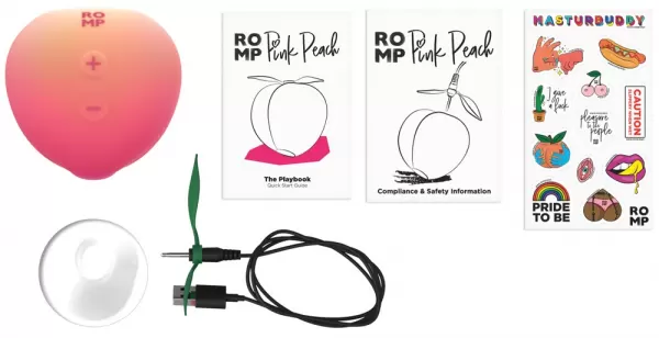 Romp Pink Peach Vibratorius &ndash; nuotrauka 13