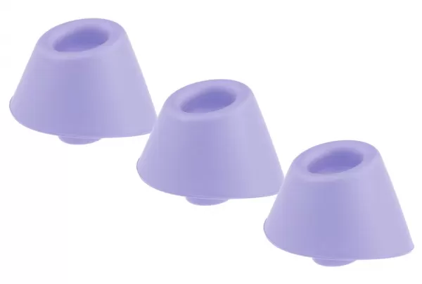 Womanizer W-Heads 3x Lilac S Sekso žaislo priedas &ndash; nuotrauka 2