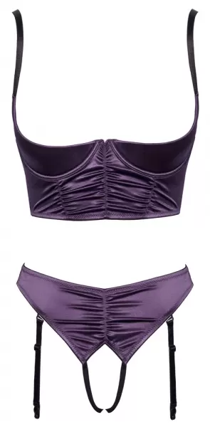 Cottelli lingerie 1/4 cup purple 80B/M Seksuali liemenėlė &ndash; nuotrauka 5