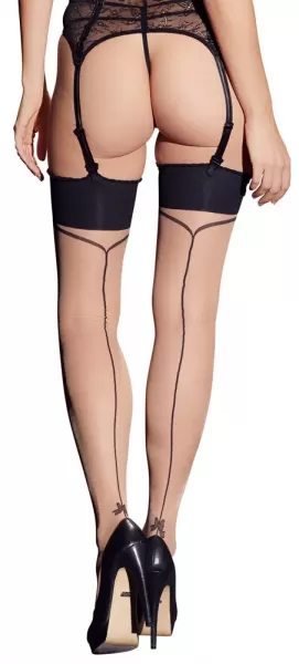 Cottelli legwear Stockings Seam 5 Prisegamos kojinės &ndash; nuotrauka 2