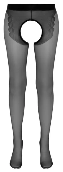 Cottelli legwear Crotchless Tights 4 Prisegamos kojinės &ndash; nuotrauka 7