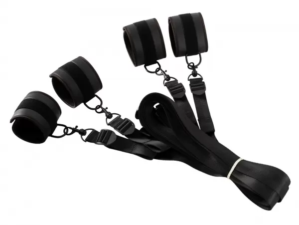 Vegan Fetish Bed Restraint Vegan pančiai, virvė, antrankiai &ndash; nuotrauka 2