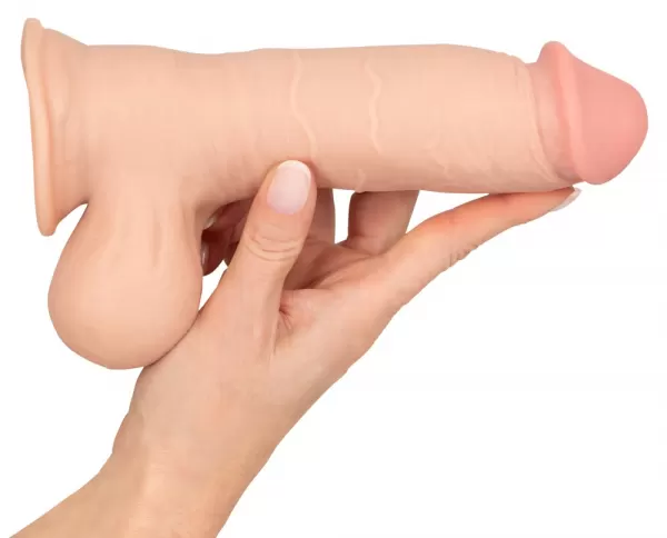Nature Skin ns Dildo with movable skin 20 realisti&scaron;kas dildo &ndash; nuotrauka 7