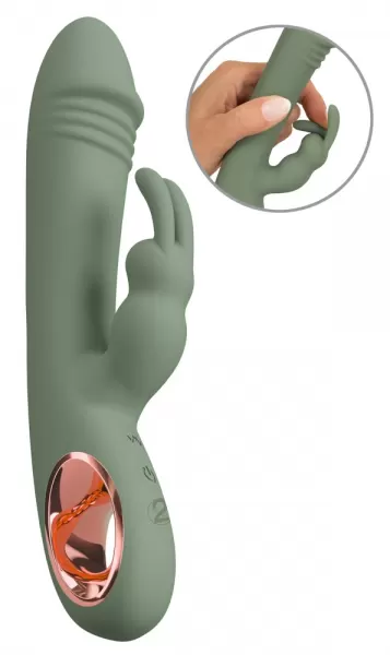 You2Toys Slim Rabbit Olive vibratorius ki&scaron;kutis &ndash; nuotrauka 2