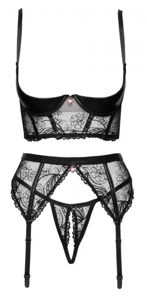 Cottelli lingerie Shelf Bra Set 75B/S Seksuali liemenėlė &ndash; nuotrauka 5