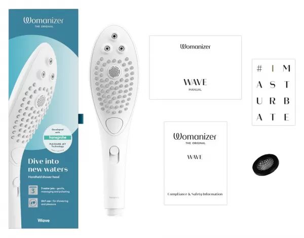 Womanizer Wave White Sekso žaislas &ndash; nuotrauka 13