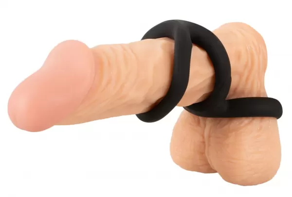 Erecto Triple Cock Ring Penio žiedas - užveržėjas &ndash; nuotrauka 7