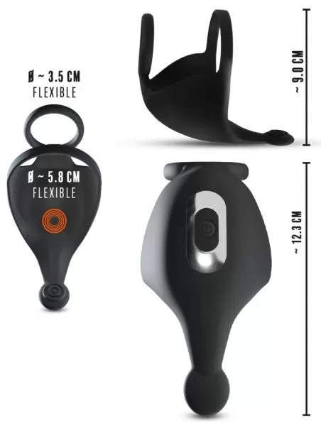 Rebel Cock ring with rc Ball m Penio žiedas - užveržėjas &ndash; nuotrauka 13