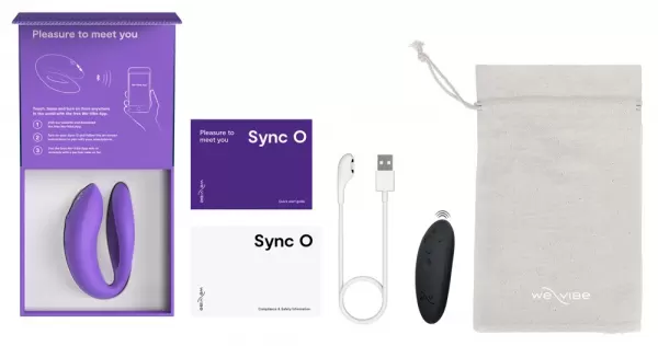 We-Vibe Sync O Bright Purple vibratorius poroms &ndash; nuotrauka 14