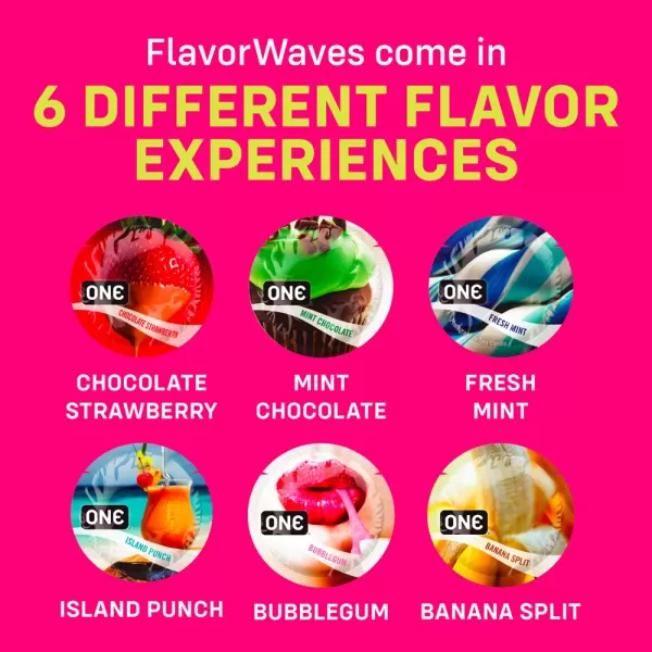 One Flavor Waves x 12 Prezervatyvai &ndash; nuotrauka 2