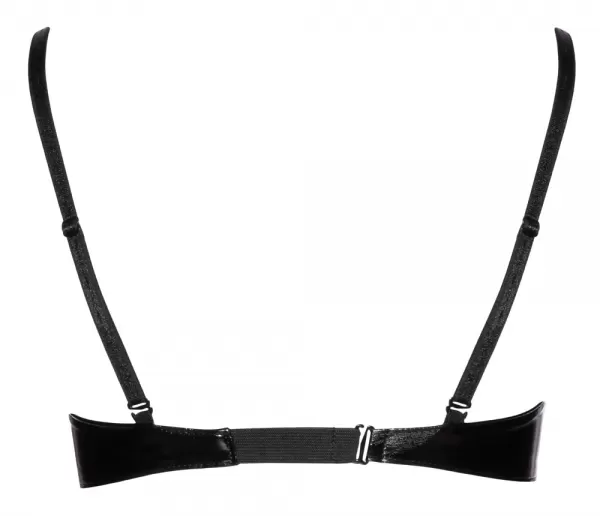 Black Level Vinyl Bra black 80C Seksuali lateksinė apranga &ndash; nuotrauka 6