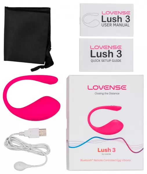Lovense Lush 3 - Egg Vibe Vibruojantis kiau&scaron;inėlis &ndash; nuotrauka 6
