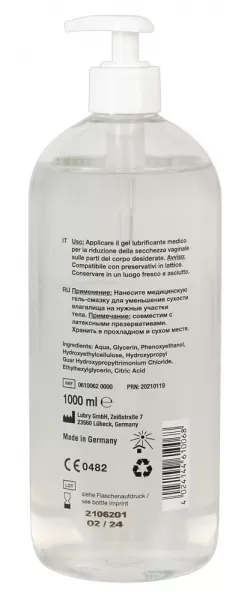 Just Glide Water-based 1l lubrikantas vandens pagrindu &ndash; nuotrauka 3